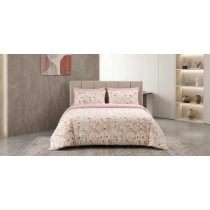 Lenjerie de pat Cotton Pro 100% bumbac – imprimare digitală (Garden Bliss)