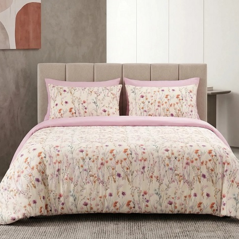 Lenjerie de pat Cotton Pro 100% bumbac – imprimare digitală (Garden Bliss) – RALEX PUCIOASA