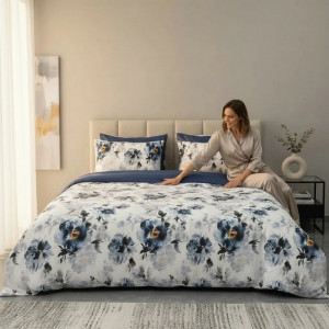 Lenjerie de pat Cotton Pro 100% bumbac – imprimare digitală (Noctelle)