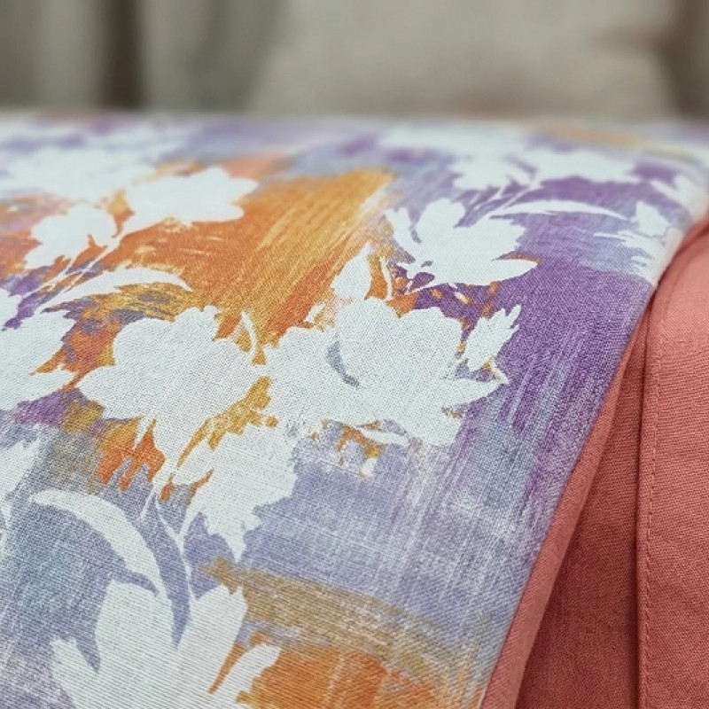 Lenjerie de pat Cotton Pro 100% bumbac – imprimare digitală (Orchid Mist) – RALEX PUCIOASA